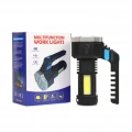 Ps-3879 Usb Şarj Göstergeli Şarj Edilebilir 7*xpe +cob Led El Feneri