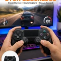 PS4 Uyumlu Kablosuz Oyun Kolu – Gerçekçi Titreşimli Geri Bildirim Yeni Nesil