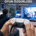 PS5 Uyumlu Kablosuz Oyun Kolu Sessiz Tuşlar ve Güçlü Performans Yeni Nesil