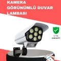 PVC+PC Malzemeli, 2si 1 Arada Güvenlik Lambası – Ayarlanabilir Başlık ve Panel Açısı
