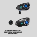 Q28 Motosiklet Kask Bluetooth Kulaklık  Full HD 1080P Kamera