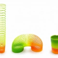 Rainbow Gökkuşağı Stres Yayı - Kutulu Orta Boy Plastik Slinky Oyuncak Alk4005