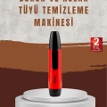Raks Leo Burun Kulak Tüy Alma Makinesi 45 dk Şarj Süreli Kırmızı