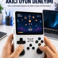 Retro El Konsolu 64 GB – 15.000 Oyun, Geniş Platform Desteği, 3.5” IPS Ekran Yeni Nesil