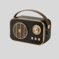 Retro Tarz Kablosuz Radyo – Bluetooth, USB ve TF Kart Girişli