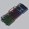 RGB Aydınlatmalı Klavye Mouse Seti – USB Bağlantılı, Türkçe Q, Ayarlanabilir DPI, Ergonomik Yapı