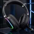 RGB Işıklı Bluetooth Mikrofonlu Kulaklık Uzun Süreli Kullanım Type-C Şarjlı