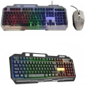 RGB Işıklı Gaming Oyuncu Klavye Q Klavye Mouse Hediyeli