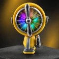 RGB Işıklı Manyetik Telefon Oyun Soğutucu Fan