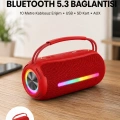 RGB Işıklı Taşınabilir Hoparlör – Çoklu Bağlantı Desteği