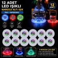 Rgb Led  Altı Işık 12’li Set