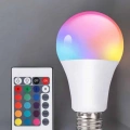 RGB Led Lamba Led Işık Ampul Renk Değiştirebilen 100 Watt