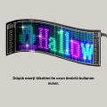 RGB LED Panel Renkli Işık Efektli Dekoratif Aydınlatma