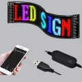 RGB LED Panel – USB Güç Girişli, GIF ve Yazı Gösterimli Akıllı Ekran