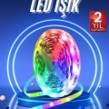 RGB Neon Şerit Led Lamba 10 Metre İç Mekan Tasarımına Uygun