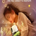Robot Projeksiyon Gece Lambası Hoparlörlü Şarjlı Yıldızlı Gökyüzü Temalı Led Projeksiyon Lambası
