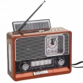 Saatli Fenerli Bluetooth Nostaljik Radyo AUX SD USB Girişli Bluetooth Hoparlör