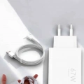 Şarj Aleti 67W Hızlı Şarj Turbo Type-C Uyumlu Şarj Adaptörü Kablosu