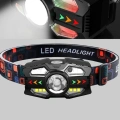 Şarj Edilebilir Led Far Hareket Sensörlü 5 Modlu Outdoor Yeni Nesil