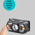 Şarj Edilebilir Led Far Hareket Sensörlü 5 Modlu Outdoor Yeni Nesil