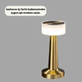 Şarj Edilebilir LED Masa Lambası – USB Girişli, Metal Yapı
