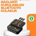 Şarj Kutulu Bluetooth Kulaklık – 2 Saatte Tam Şarj