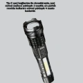 Şarjlı El Feneri Yüksek Işık Gücü Uzun Menzil
