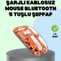 Şarjlı Ergonomik Fare – 1600 DPI, Sessiz Tıklama Özellikli