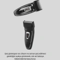 Şarjlı Kablosuz Tıraş Makinesi Çift Başlık Kuru Tıraş Ergonomik Taşınabilir