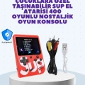 Şarjlı Taşınabilir El Oyun Konsolu 400 Oyun