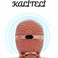 Şarjlı ve Uzun Pil Ömürlü Karaoke Mikrofon USB Bellek Destekli, Profesyonel Ses