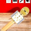 Şarjlı ve Uzun Pil Ömürlü Karaoke Mikrofon USB Bellek Destekli, Profesyonel Ses