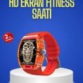 Şeffaf Tasarımlı Akıllı Saat Dokunmatik Ekranlı