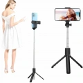 Selfie Çubuğu Tripod Bluetooth Kumandalı Selfie Çubuğu Telefon Tutucu