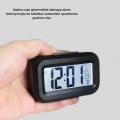 Sensörlü Dijital Masa Saati Alarm ve Sıcaklık Göstergeli