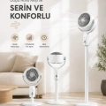 Sessiz Çalışma Özelliğiyle Rahat Kullanım Sunan Dikey Vantilatör