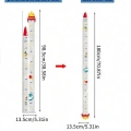 Sevimli Sarı Zürafa Yeşil Dinazor Deniz Kızı Roket Ağaç Boy Ölçüsü Sticker