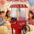 Sıcak Hava Teknolojili Yapışmaz Popcorn Makinesi