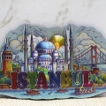 Silikon İstanbul Temalı Magnet Alk4343
