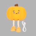 Silikon Pumpkin Night Light Telefon Tutuculu LED Lamba