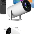 Sinema Projektörü Android HDMI USB WİFİ Ses Çıkışlı Ayaklı Projeksiyon Taşınabilir