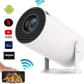 Sinema Projektörü Android HDMI USB WİFİ Ses Çıkışlı Ayaklı Projeksiyon Taşınabilir