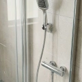 Siyah Duş Başlığı Seti Spiral Hortumlu El Duşu ve Duvar Askısı Banyo Seti