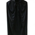 Siyah Yakalı Pelerin - Vampir Pelerin - Dracula Pelerin 90 Cm
