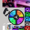 Smart Şerit LED Kumandalı USB Enerjili Suya Dayanıklı Dekoratif Aydınlatma
