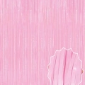 Soft Pembe Püsküllü Kapı Perdesi - Parti, Baby Shower, Cinsiyet Partisi 1x2 M