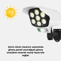 Solar Bahçe Aydınlatması Su Geçirmez IP66 PIR Sensörlü Uzun Çalışma Süreli