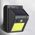 Solar Güneş Enerji Panelli Sensörlü Lamba Enerji Tasarruflu