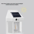 Solar Sensörlü Dış Mekan Lamba 3 Işık Modlu ve IP65 Dayanıklı
