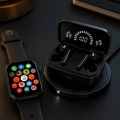 Spor ve Günlük Kullanıma Uygun Akıllı Saat ve Bluetooth Kulaklık Seti Yüksek Performans